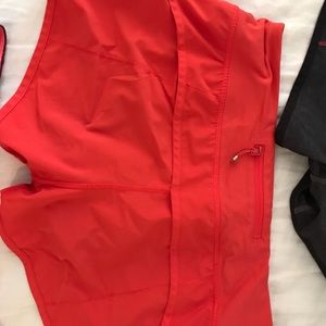 lululemon red speed short